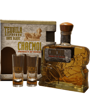 Reposado Tequila Gift Pack with Shot Glasses 700mL