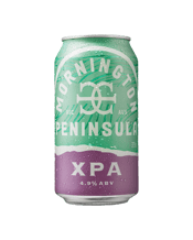  Mornington Peninsula Brewery<br>Xpa Cans 375ml  375mL Mornington XPA is a hoppy fruit bomb with a lean malt profile and packed with aromas of citrus and stonefruit followed by distinct flavours of lemon, pine and mango. This ale is surprisingly sessionable, mild in bitterness and bursting with hop character.