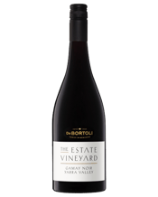  De Bortoli Yarra Valley<br>Estate Gamay Noir... 750ML The Estate Vineyard wines are elegant, handcrafted wines that reflect the unique characters of the De Bortoli Yarra Valley Estate in Dixons Creek. The Estate Gamay is typified by perfume, crunchiness, some whole bunch characters, textural flavours and overall drinkability.
