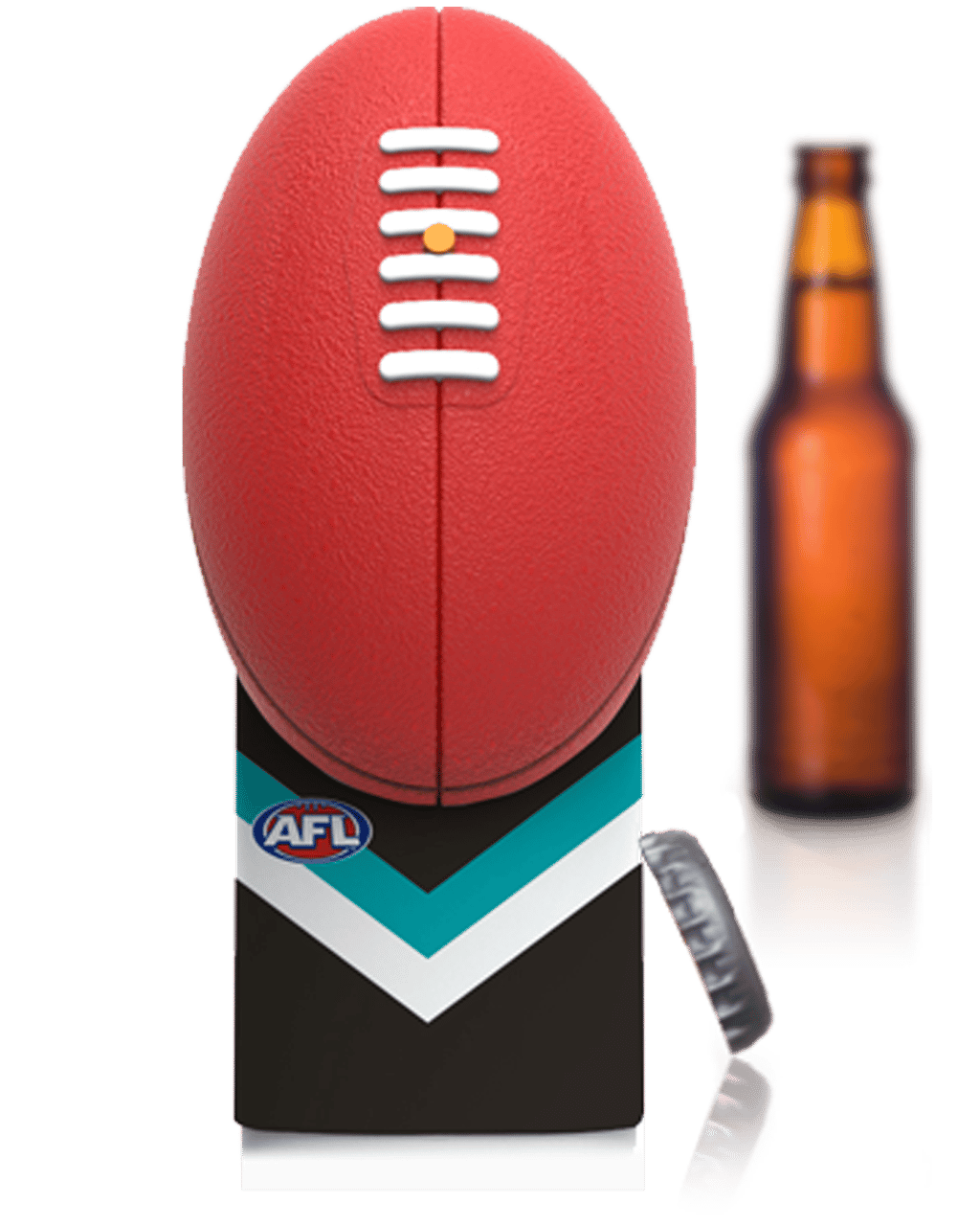 Buy Bottlepops Port Adelaide Power Talking Bottle Opener Online @Lowest ...