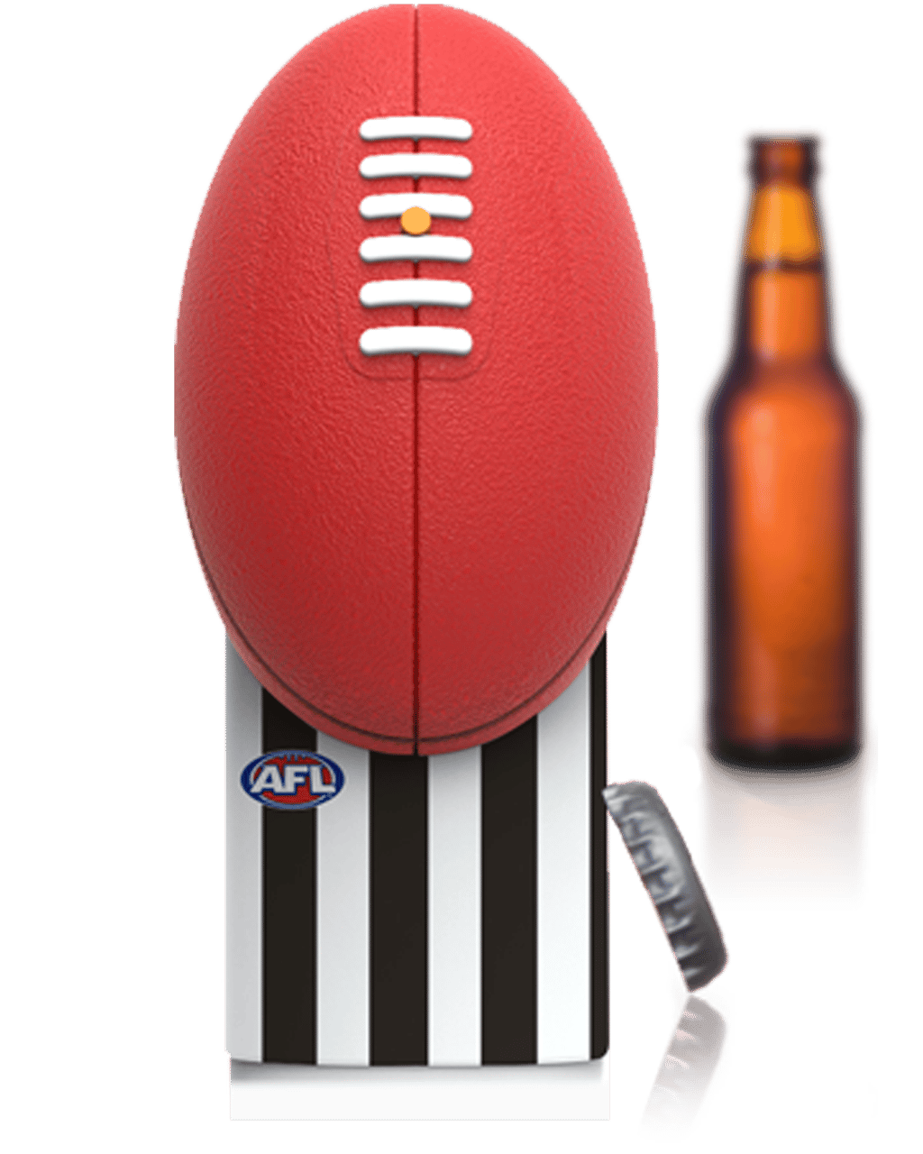 Buy Bottlepops Collingwood Magpies Talking Bottle Opener Online @Lowest ...