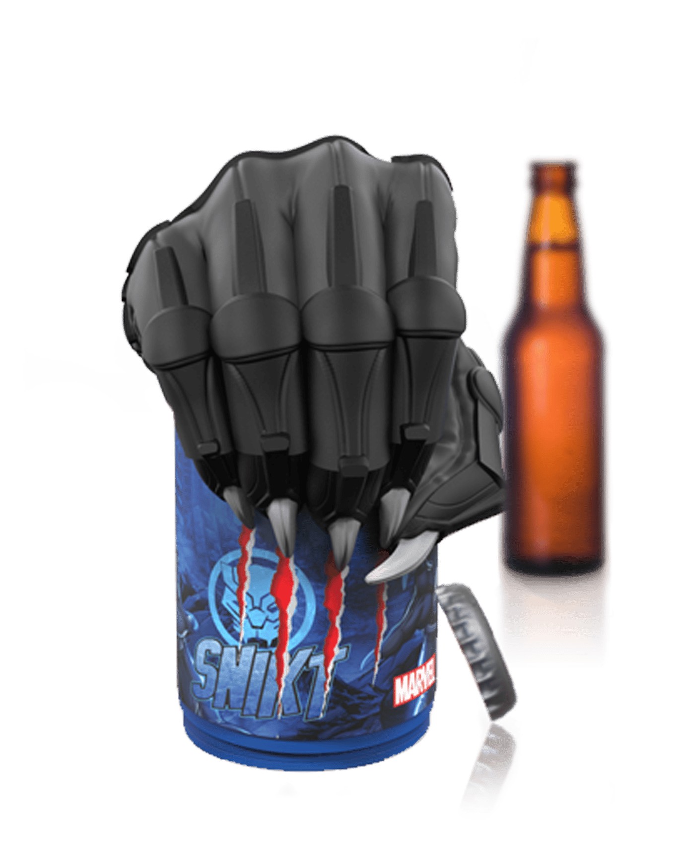 Buy Bottlepops Black Panther Talking Bottle Opener Online @Lowest Price