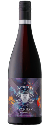  Ulithorne Nova Duo 2019  750mL Hand-picked Grenache and Shiraz from our Kays Road vineyard were combined for co-fermentation. Plunged three times daily before being gently pressed and filled to seasoned French Oak barrels for the final stages of ferment and MLF. Short maturation (approximately 3 months) in oak then racked, coarsely filtered, and bottled. Blewitt Springs, McLaren Vale, South Australia