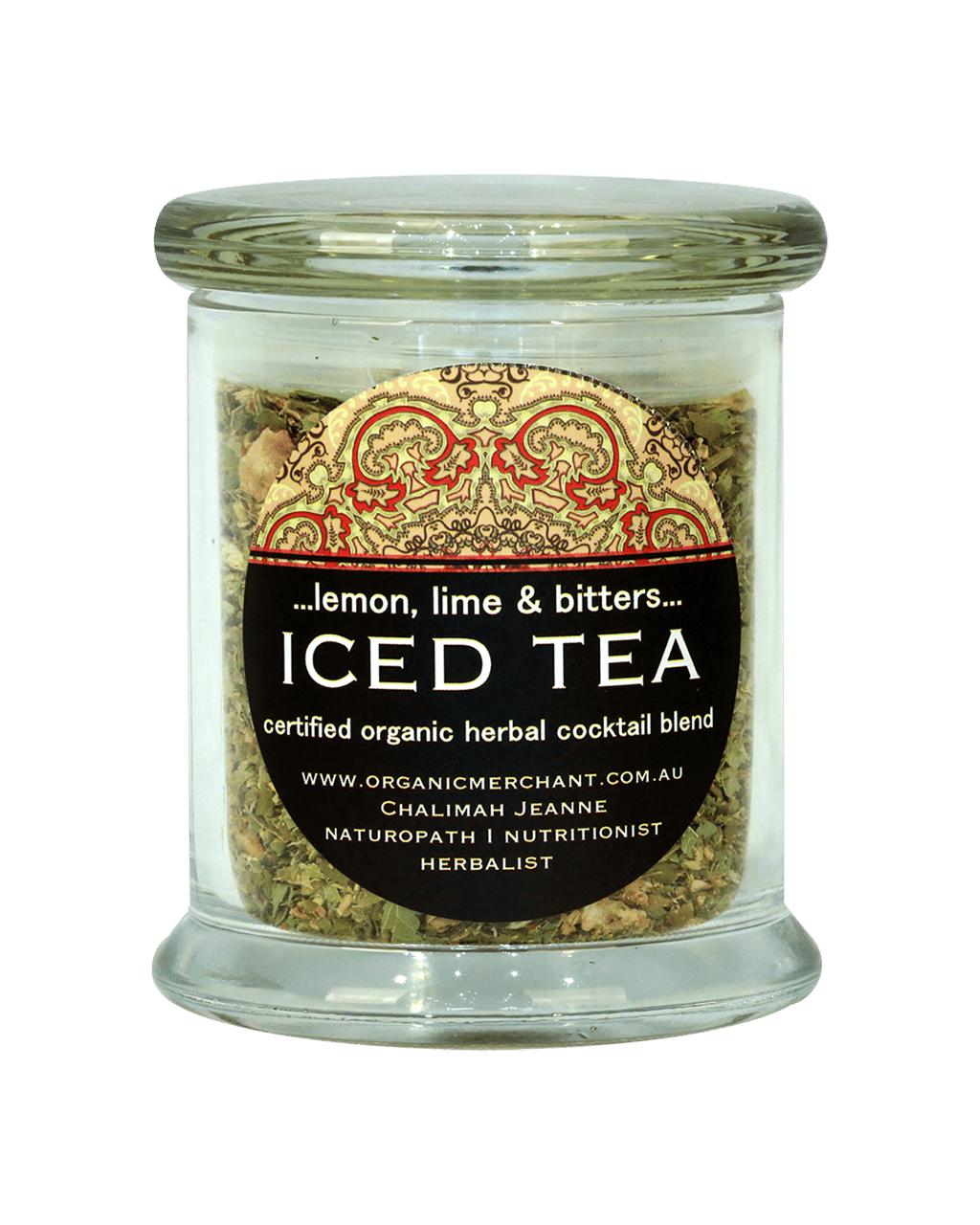 Buy Organic Merchant Lemon, Lime & Bitters Iced Tea Jar Online (Lowest