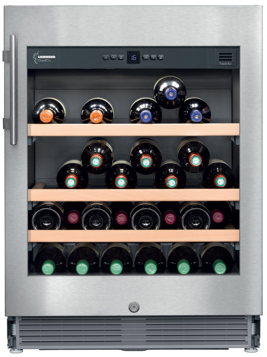 Buy Liebherr Wine Stainless Steel 46 Bottle (right Hinge