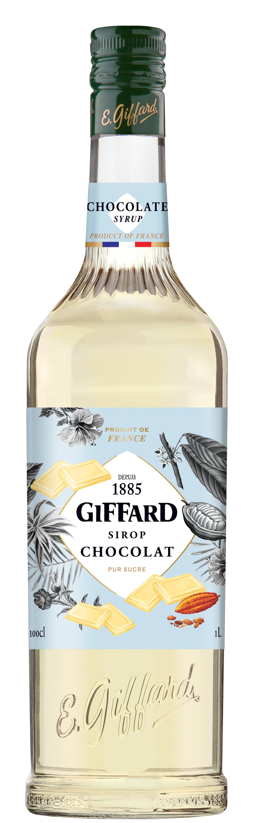 Buy Giffard Chocolate (cacao) White Syrup 1lt Online (Unbeatable Prices ...