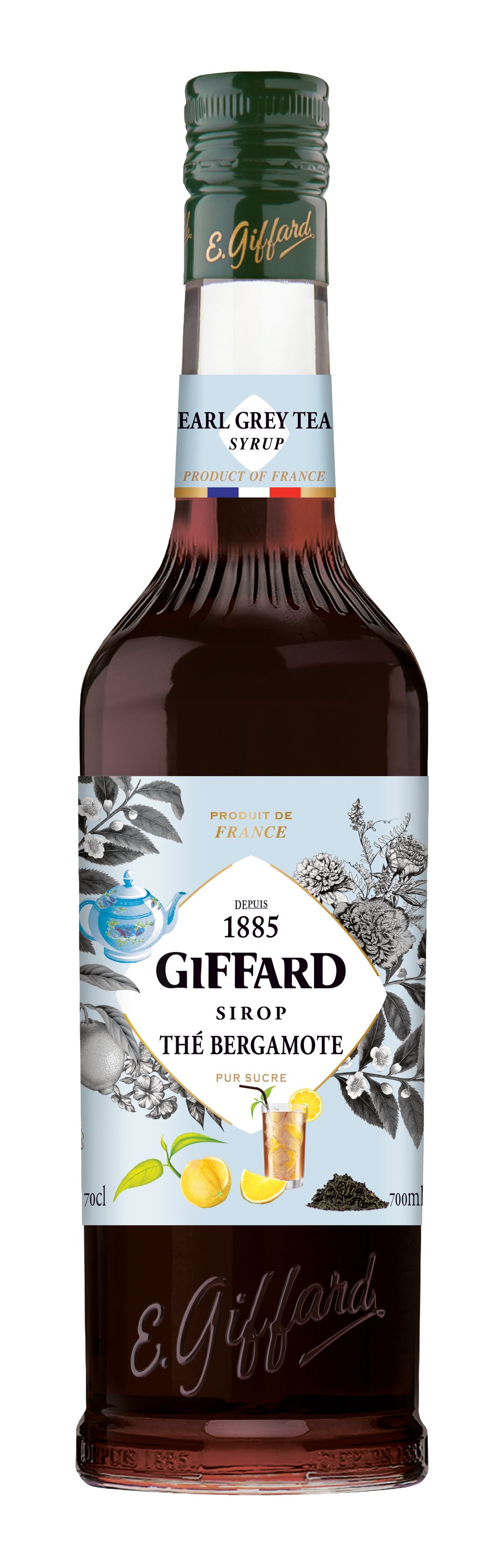 Giffard Early Grey Tea Syrup Ml Unbeatable Prices Buy Online