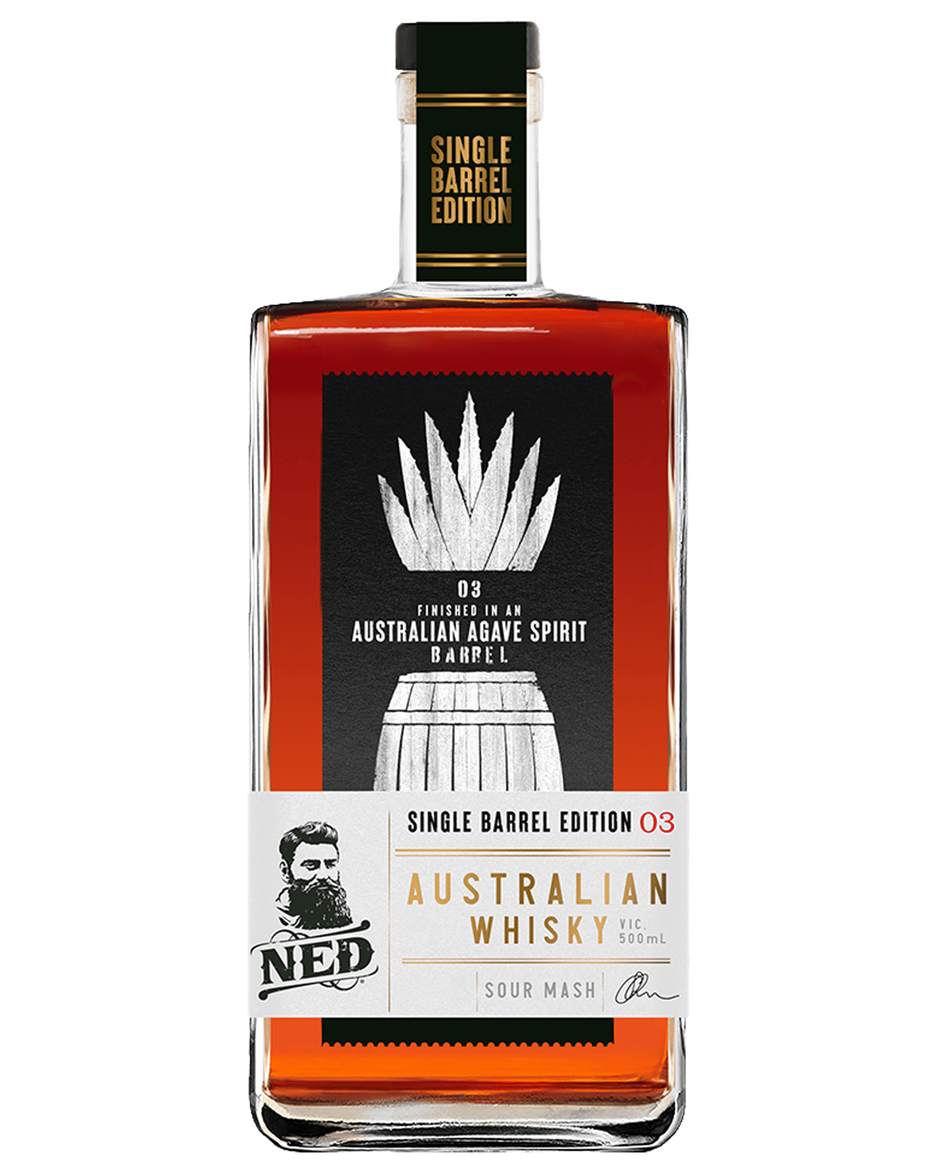 Buy Ned Australian Whisky Single Barrel 03 Agave Finish 500ml Online