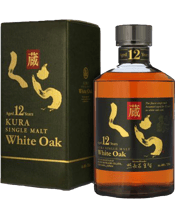  Kura White Oak Japanese<br>Single Malt 12... 720mL An extremely delicious Okinawa single malt that was matured for 12 years in the finest American White Oak casks available. The results are an intriguing and complex expression that offers a lot for such a young whisky. Like all Kura expressions, it’s well worth getting your hands on. Exceptionally hand crafted Okinawa Single Malt reserved in selected North American white oak casks for 12 years. Complex aroma and mellow taste bring whisky lovers to a different and new concept of true local Japane
