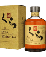  Kura White Oak Japanese<br>Single Malt  8... 720mL An extremely delicious Okinawa single malt that was matured for 8 years in the finest American White Oak casks available. The results are an intriguing and complex expression that offers a lot for such a young whisky. Like all Kura expressions, it’s well worth getting your hands on. Silver Medal at CATHAY PACIFIC Hong Kong International Wine & Spirit Competition 2017 in tasting category Tasting Notes: Nose: Toasted oak and a touch of moss, creamy lemon and soft malt, caramel Palate: Brown sugar,