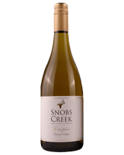 Snobs Creek 'crispin' Yarra<br>Valley Pinot Gris... 750mL This stunning cool climate wine shows the best of both worlds. Structured minerality masked by a seductive fruit weight balancing the palate seamlessly.