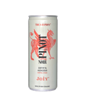 Joiy The Gryphon Pinot Noir  250mL Award winning Central Otago Pinot noir from New Zealand. Violets and cherries have leading roles with hints of thyme. The palate shows youth with a generous fruit weight.