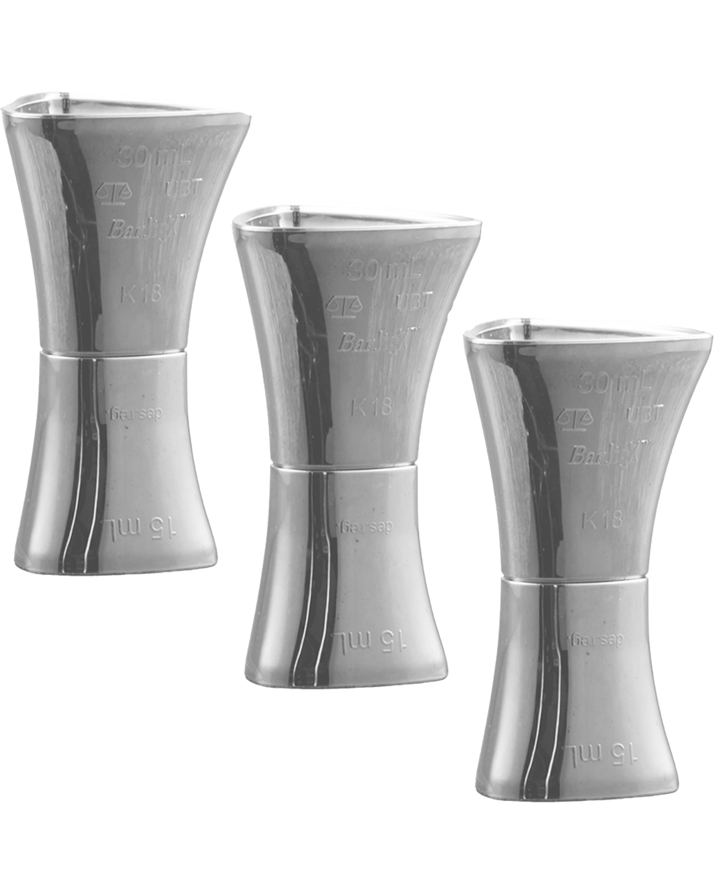 Buy Uber Bar Tools Barjigx Cocktail Jigger Chrome 15/30ml Online