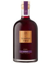  Tempus Two Copper Gin Shiraz<br>700ml  700ML Tempus Two’s Copper series makes any occasion a celebration, so we decided to make a gin from Shiraz.<br /><br />Rather than grain, we make our gin from Shiraz wine spirit distilled with juniper berries, coriander, orange peel and Shiraz grapes. The result is a rich, jammy gin with Shiraz fruit flavours balanced with juniper, earthiness and spice.<br /><br />Enjoy over ice with a dash of soda water, or get creative with a cocktail mixing shiraz gin, Tempus Two Prosecco, Soda and a generous blood