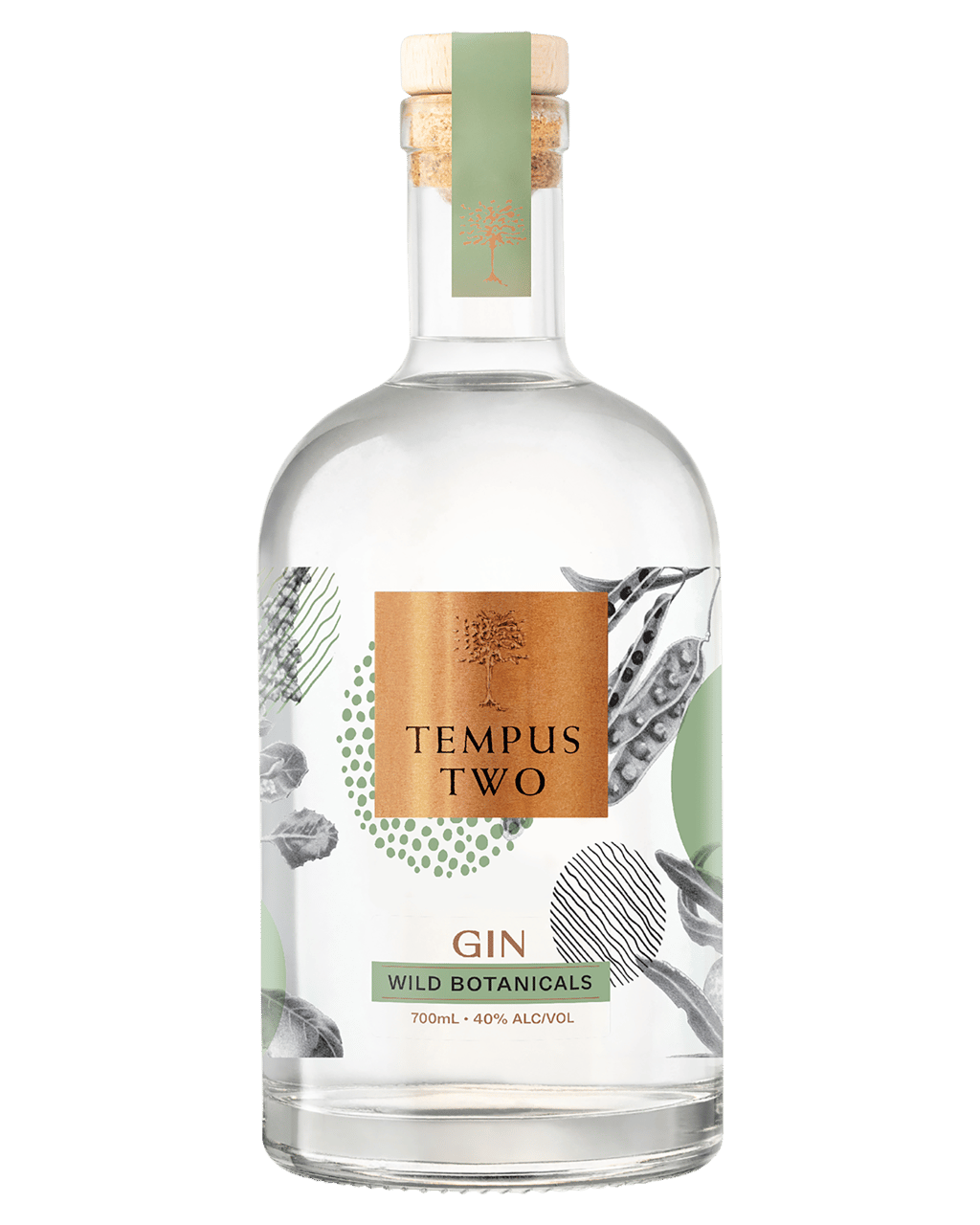 Buy Tempus Two Copper Gin Wild Botanicals 700ml Online (Low Prices ...