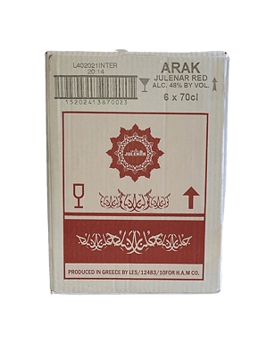 Arak Julenar Red Raki 48 700mL