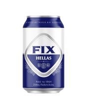 Fix Hellas Lager Fix Greek<br>Beer Cans 24 X... 330mL For centuries the good Greek folk have been enjoying their tradition lager, Fix. Tasting the crisp, refreshing and flavoursome brew while relaxing and enjoyng the fruits of their labour was the thing to be doing back in the mid 1800s - and not much has changed. Fix Hellas' latest incarnation pays tribute to the beer traditional look and feel, bringing a taste of the old country to Australia.