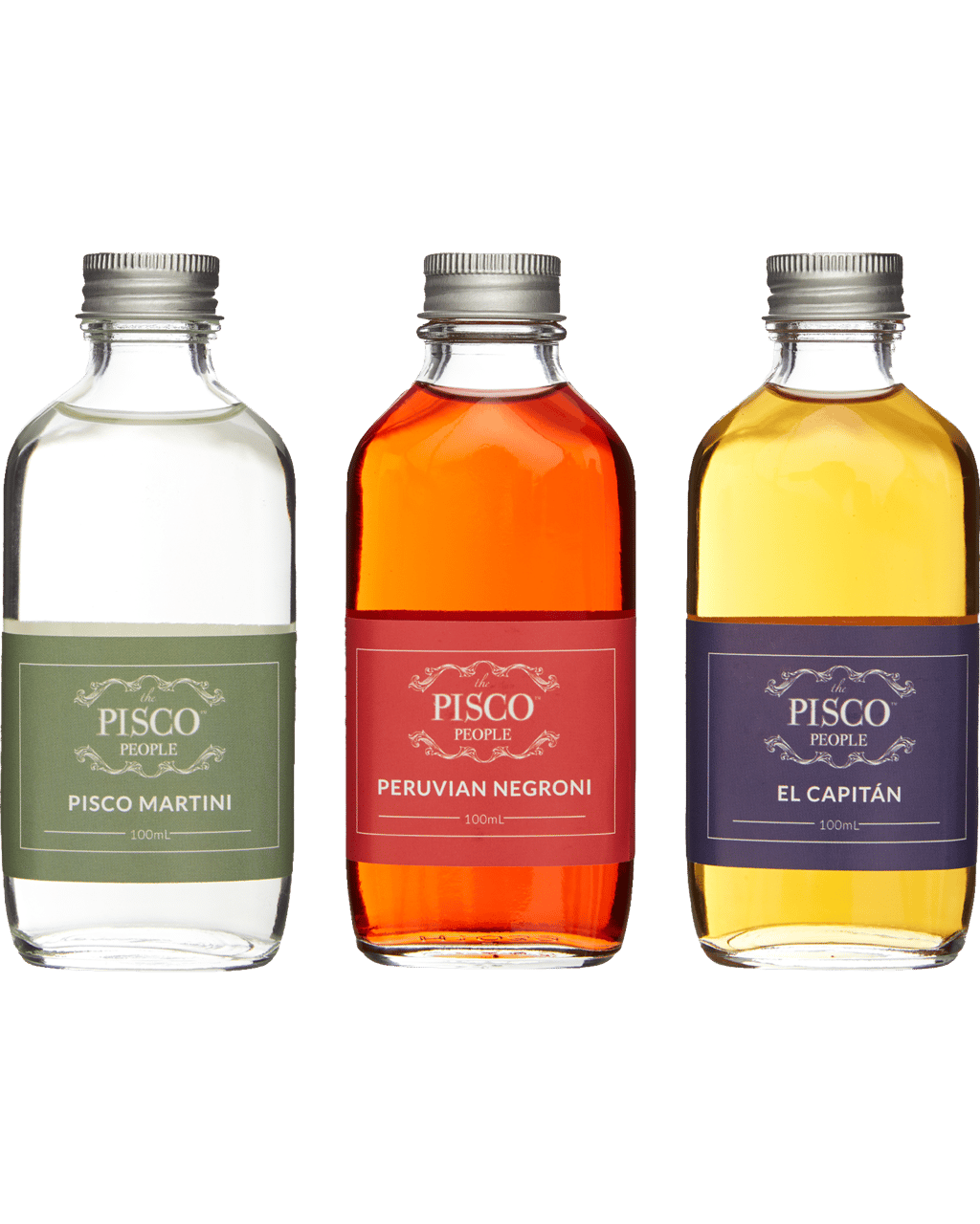 Buy The Pisco People Gift Box Pisco Cocktail Mixed Pack 3 X 100ml ...