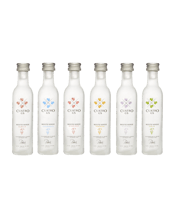  Cuatro G's Mosto Verde 50ml<br>X 6 Gift Box  300mL A great introduction to the super premium Mosto Verde style of pisco from Cuatro G’s, our sampler packs include 50ml bottles of six of our favourite Mosto Verdes: Quebranta, Acholado, Albilla, Italia, Moscatel and Torontel. Ideal as a sipper or a great base for cocktails, the Mosto Verde sample pack makes a great gift for you or someone else to explore the beautiful and unique flavours of Mosto Verde pisco. (ABV 40%)