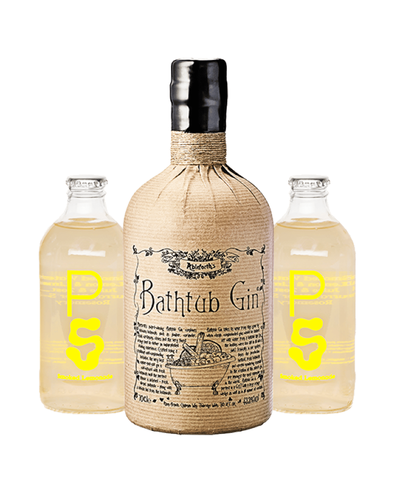 Buy Ableforths & Ps Soda Bathtub Gin & Smoked Lemonade Bundle Online
