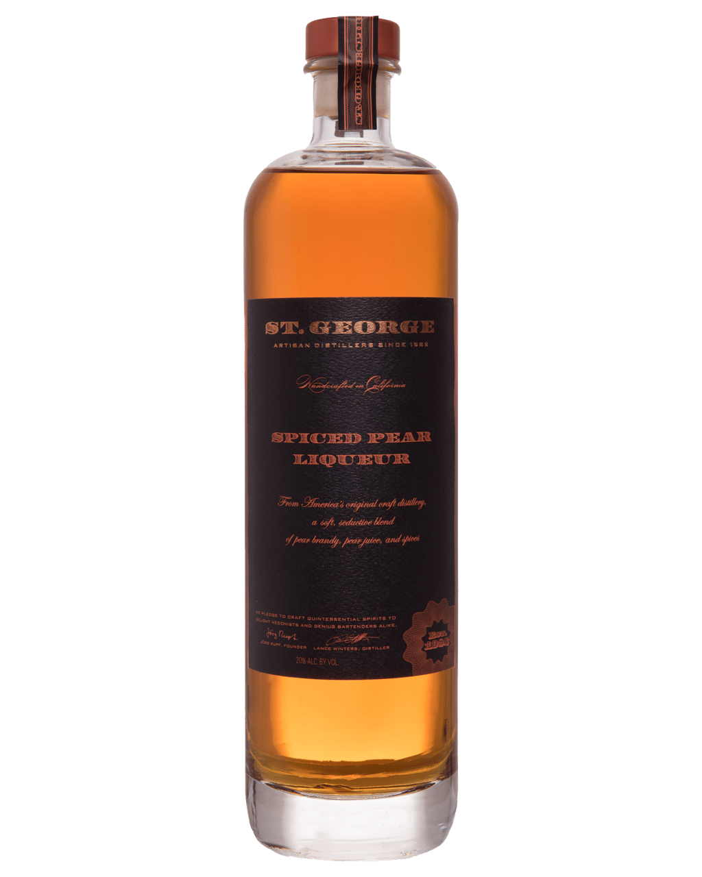 Buy St. George Spiced Pear Liqueur Online (Low Prices) from Dan Murphy's