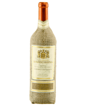  San Francisco De Mostazal  750mL BACKGROUND: In 2000 we have selected an out-standing red Cabernet Sauvignon from Chile in an eye-catching presentation to be added to our portfolio. We could secure the exclusivity for Australia and most European countries from our Chilean partner. The bottle is dressed up in a jute sack for which the colour varies from variety to variety. A great red pleasing your taste buds as well as on’s eyes. TASTING NOTES: Dark, violet red. Aromatic profile features fresh and dried cherry plus dried plum.