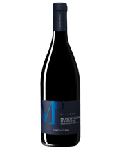  Cantina Tollo Mo<br>Montepulciano... 750mL A reserve Montepulciano d’Abruzzo with intense fruit aromas, and notes of black cherry and forest fruits. Twenty-four months in oak casks and six months in the bottle for an ageing which improves with time. Full-flavoured, soft with good length, sweet and silky tannins