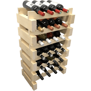 Wine stash wine discount rack