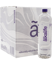  Alkalife Natural Alkaline<br>Water Bottle... 1.25L Drawn from an ancient limestone aquifer near the World-Heritage-listed Jenolan Caves in New South Wales, alkalife is Australia’s first naturally alkaline mineral water. Protected by surrounding national parks, this rare source has been shaped over millions of years as the water travels across limestone and quartz, naturally gathering alkaline minerals.<br>Free from artificial processing, alkalife’s mineral balance delivers a naturally smooth, soft taste that has been recognised internationally w