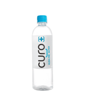  Curo Natural Alkaline Water<br>600ml  600ML Hydration doesn’t have to be boring! Curo is naturally alkaline mineral water sourced from a limestone aquifer in the Blue Mountains, giving you silky smooth hydration straight from nature.<br>Refreshing and easy to drink, it’s officially award-winning too, recognised with the 3-Star Superior Taste Award from the International Taste Institute in Europe.<br>From post-workout to beach days, study sessions to nights out, Curo is your go-to hydration to keep your body health happy. Naturally alkalin