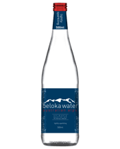  Beloka Lightly Sparkling<br>Water 500ml  500mL Beloka's Lightly Sparkling bottles are filled with pristine, mineral-rich water sourced from the unspoilt Kosciuszko National Park. Filtered through 500-million-year-old geological strata, this outstanding water sits full in the mouth and has a pure, powerful aroma perfect for any palate.