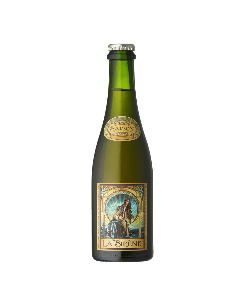 Buy La Sirene Brewing Saison 375ml Online (Lowest Price Guarantee) Best Deals + Sameday