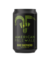 Bad Shepherd Brewing Co<br>American Pale Ale... 355mL A big bold hoppy take on the classic American Pale Ale. Packed with American and Australian hops including Cascade, Columbus, Galaxy, Mosaic and Crystal, and supported by a firm malt backbone. Finishes clean with a firm bitterness.