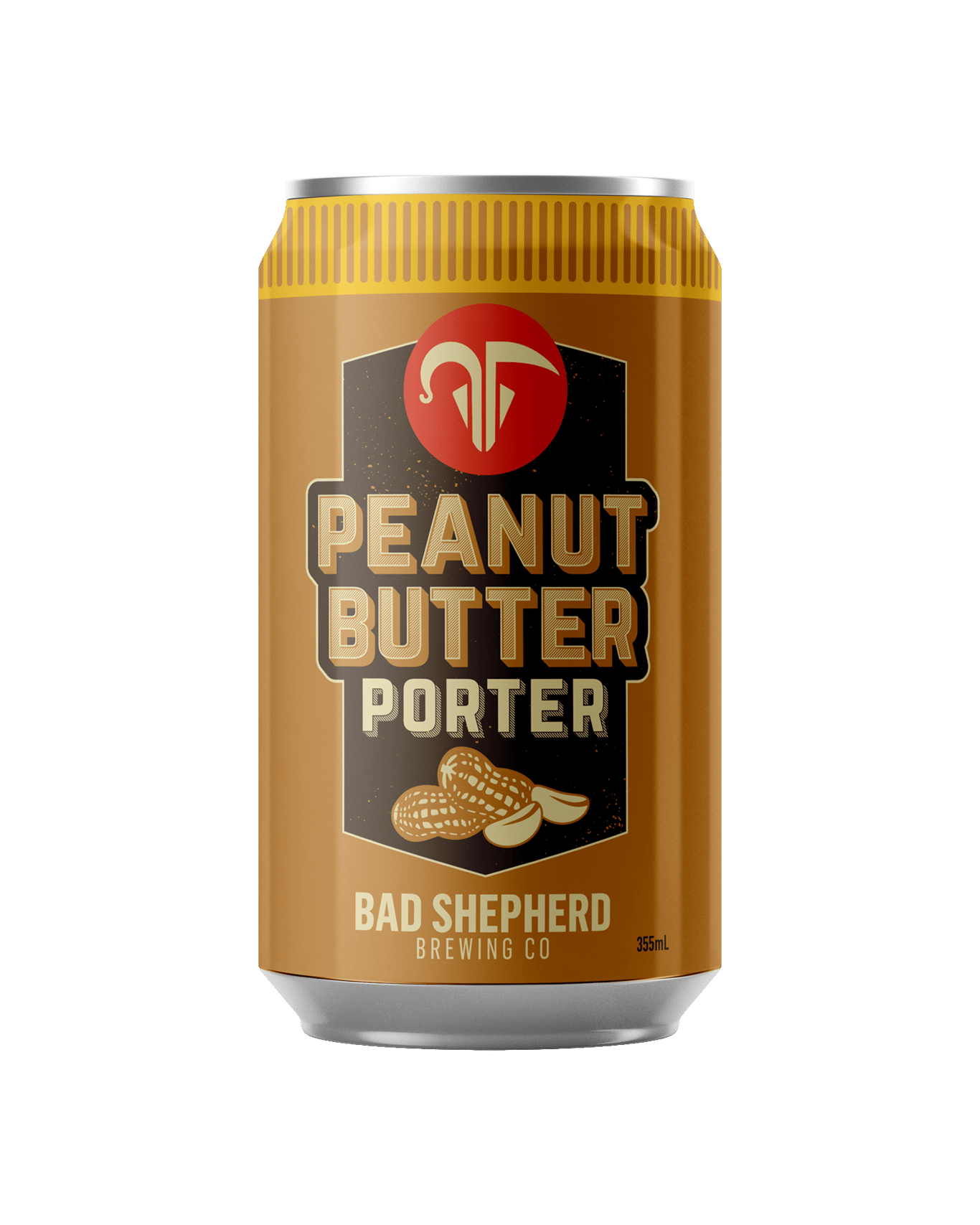 Buy Bad Shepherd Brewing Co Peanut Butter Porter Cans 355ml Online