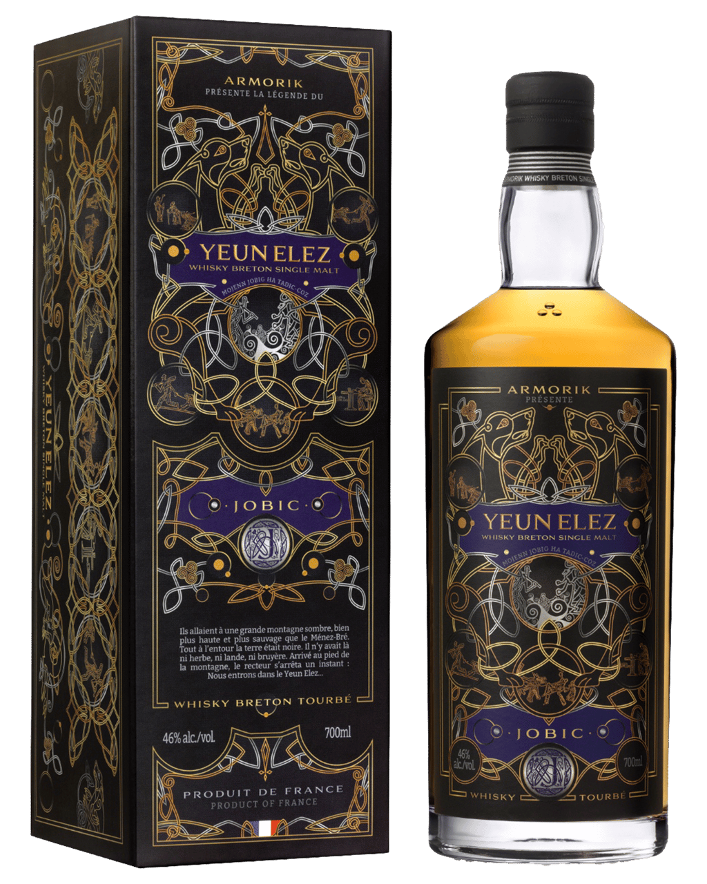 Buy Armorik Yeun Elez Jobic French Single Malt Whisky 700ml Online
