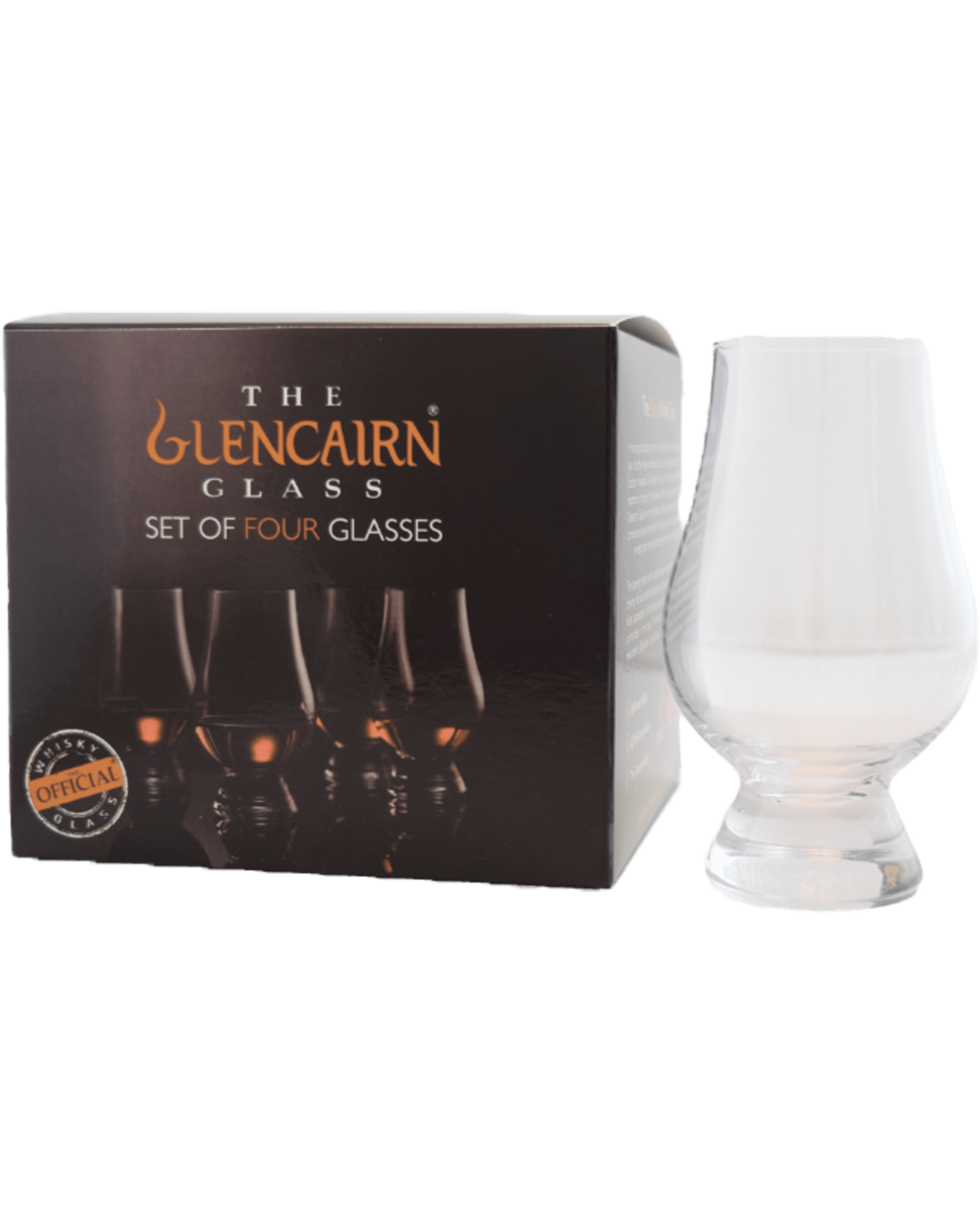 Buy Glencairn Original Crystal Whisky Glasses In Gift Box Of Qty4