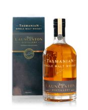  Launceston Distillery Single<br>Malt Whisky... 500mL Drawing from twelve small American Oak casks; a&nbsp;light engaging whisky with fragrant aromas, double distilled and non-chill filtered to retain depth of character. &nbsp; Colour&nbsp;Rich dark gold. Nose&nbsp;Bright fragrant aromas with hints of vanilla, honey and pears. Taste&nbsp;A soft mouthfeel with subtle sweet bourbon notes, vanilla, honey and green fruit. Finish&nbsp;A pleasant, smooth and lingering finish. &nbsp; The Distillery at Hangar 17 Launceston Distillery produce hand-crafted, small-batch whisky. Using tradition