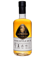  Capricorn Distilling Co<br>Pineapple Rum... 700ML Capricorn Pineapple rum is as real as it gets – locally sourced molasses, a long fermentation time and aged in Queensland’s tropical climate using ex-bourbon barrels.<br>We don’t add any sugar or artificial flavours – only locally sourced, fresh pineapple – Leaving you with a fruity and tropical finish that is perfect to sip neat, on ice, or in a cocktail.