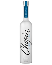  Chopin Wheat Vodka  700mL Our wheat vodka is the lightest and sweetest spirit in&nbsp;our offering. The delicate spirit is perfect for sipping,&nbsp;or as a base for light summer cocktails. Floral bouquet aroma, sweet notes of caramel, light&nbsp;mouth feel with gentle and pleasant finish.