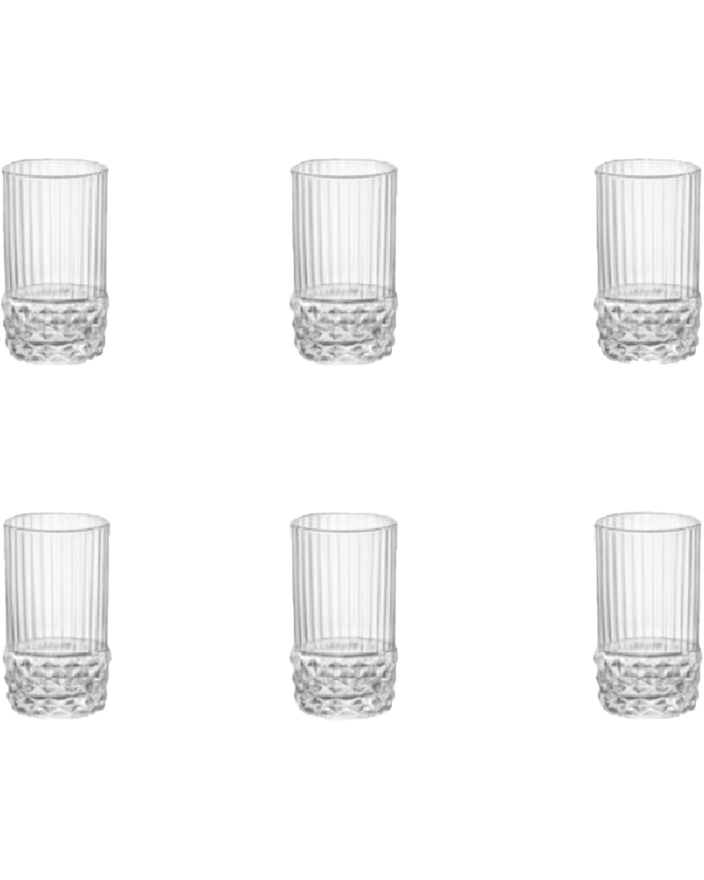Buy Bormioli Rocco America '20s 80ml Shot Glasses Set 6 Online (Lowest Price Guarantee) Best