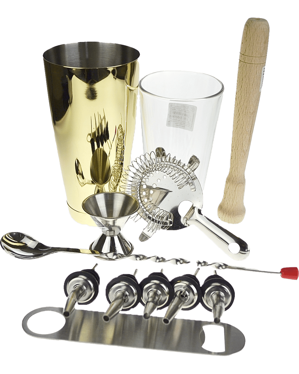Buy Purplespoilz Gold Boston Cocktail Shaker Set Online (Lowest Price