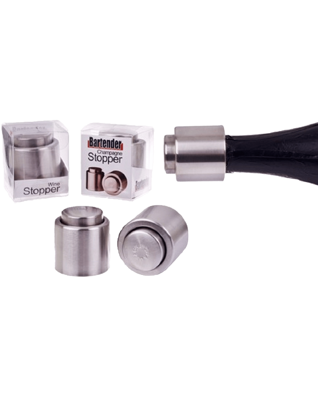 Buy Bartender Wine Stopper Stainless Steel Online (Lowest Price