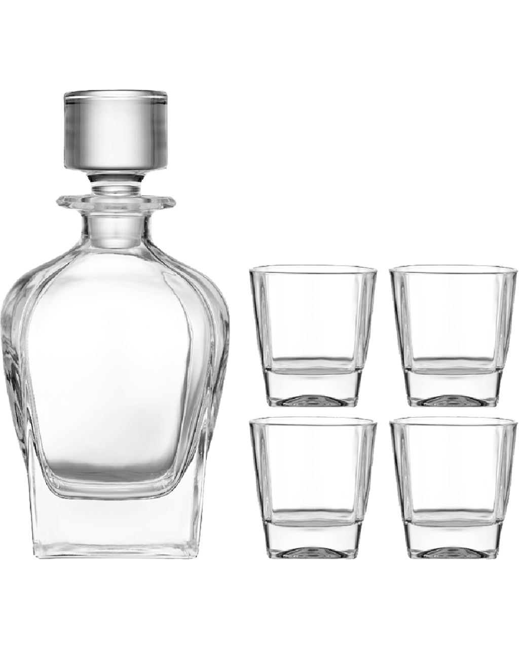 Buy Tempa Whiskey Decanter And Glasses Set Online (Lowest Price