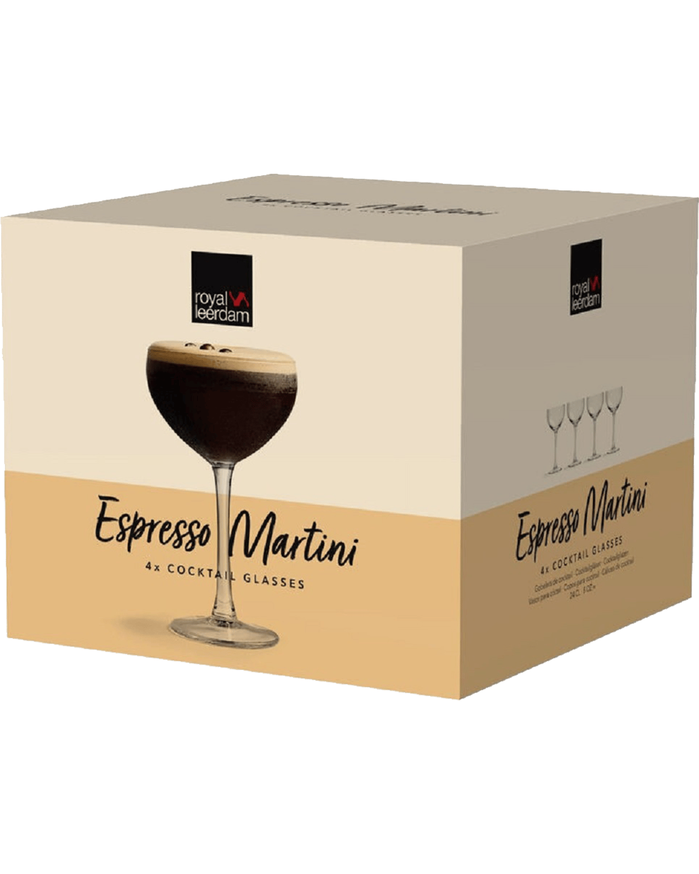 Buy Royal Leerdam Espresso Martini Glasses 240ml Online (Lowest Price