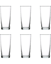  Crown Oxford Beer Glass Set<br>425ml  425ML Featuring a straighter sided design these beer glass shapes are popular within the craft beer markets. They feature a beaded rim for extra chip resistance, and are suitable for draught beer usage<br>Commercial grade glass for durability<br>The beaded rim increases chip resistance<br>Glasswasher safe<br>425ml capacity<br>Material: Glass.