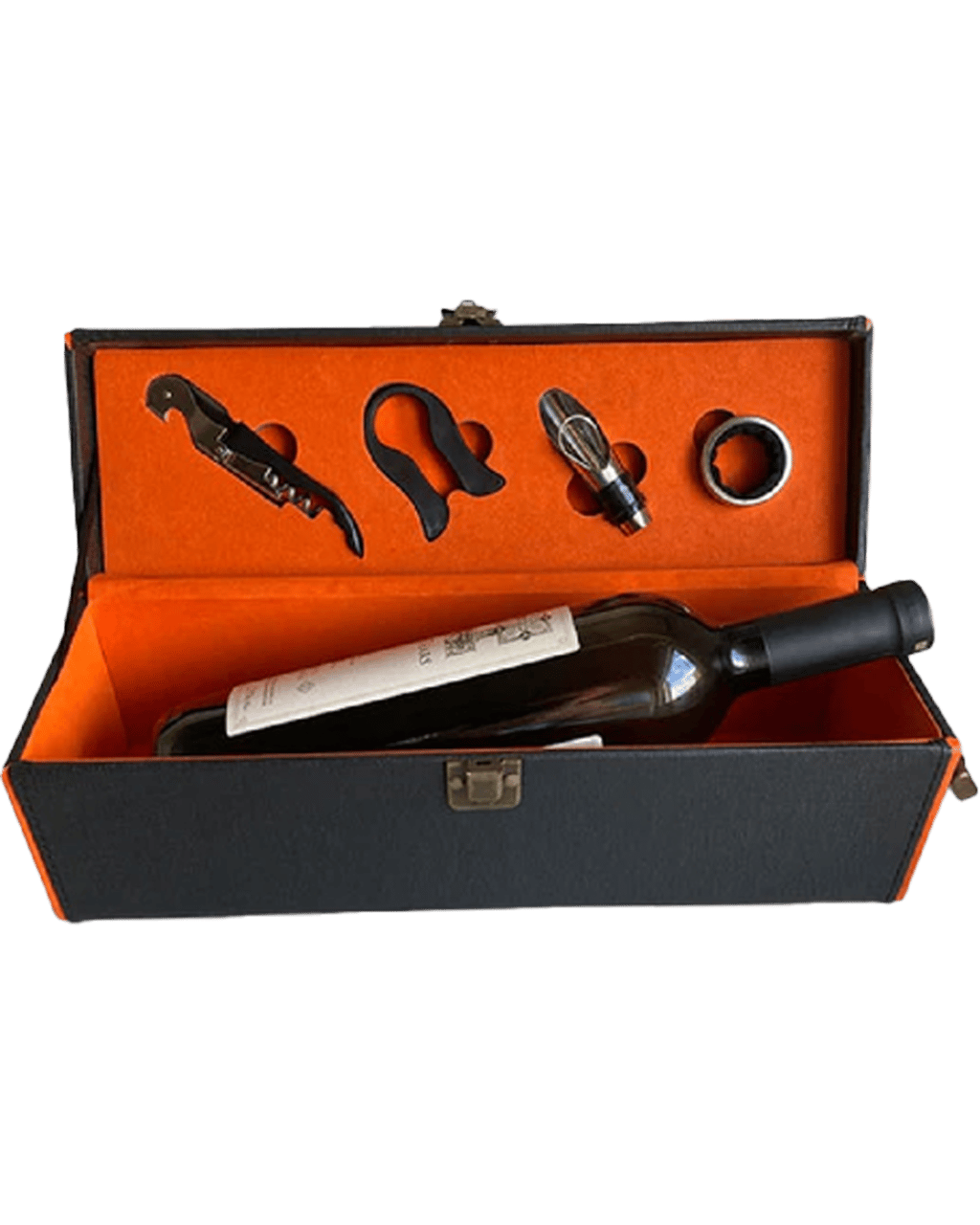 Buy Men's Republic Wine Bottle Carry Case With 4 Wine Tools Online
