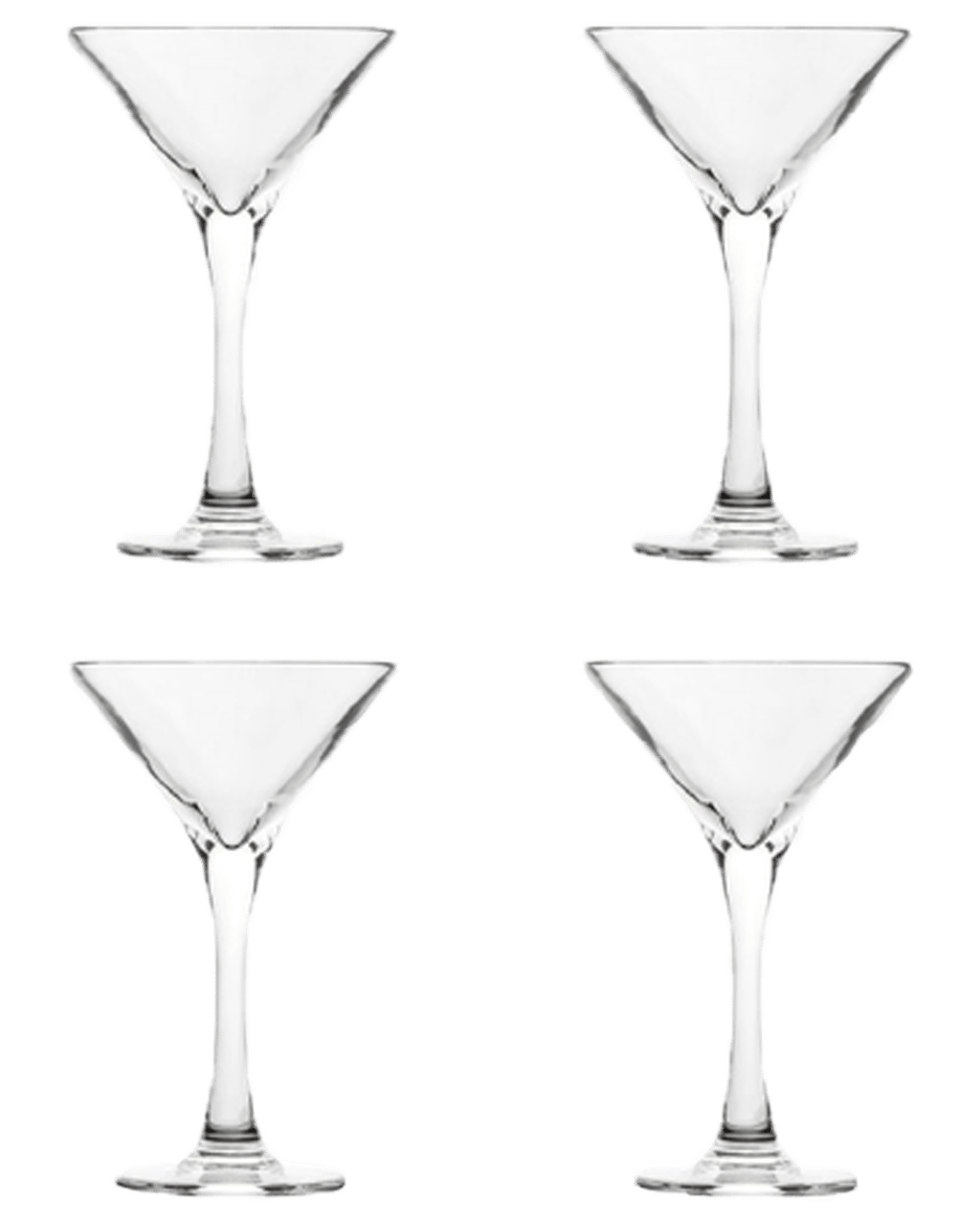 Buy Polysafe Martini Glass Set 200ml Online (Lowest Price Guarantee