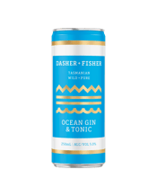  Dasher + Fisher Ocean Gin &<br>Tonic 250ml  250ML Made with our Award winning Ocean Gin.
