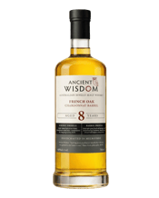 Ancient Wisdom French Oak<br>Single Malt... 700ML DISTILLATION PROCESS<br><br />Our whisky is crafted with Blue Mountains (NSW) spring water, renowned for its high pH and zinc content. The locally brewed beer wort is fermented in house for quality control, then double distilled in a copper pot still. To ensure smoothness, the distillate is gravity fed through columns filled with silver and walnut shell charcoal.<br><br />The whisky develops its character by ageing in hand selected French Oak barrels from Hawkes Bay, NZ, previously used for Char