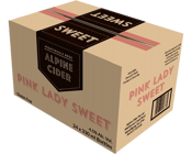  Alpine Cider Pink Lady Sweet<br>330ml  330ML Light, sweet and juicy. Fresh apple juice is the shows main attraction. Just like the scent, it is bright and highlights the pink ladies from the Alpine Country. There are elements of thick cream throughout both in taste and texture. The finish, again perfectly reflects the final mouthful of a pink lady, long, lingering and tart.